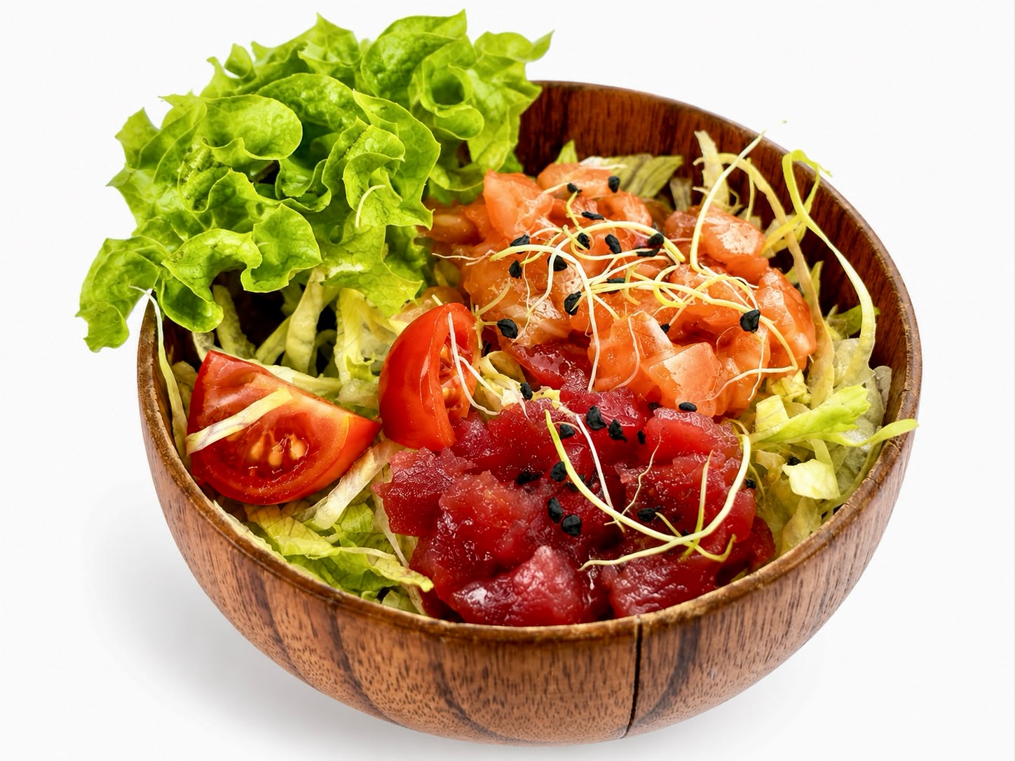 Sashimi salad