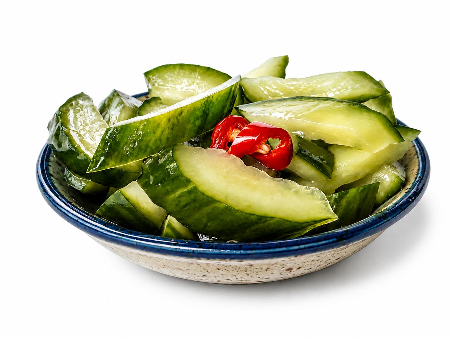 Sweet & sour cucumber salad