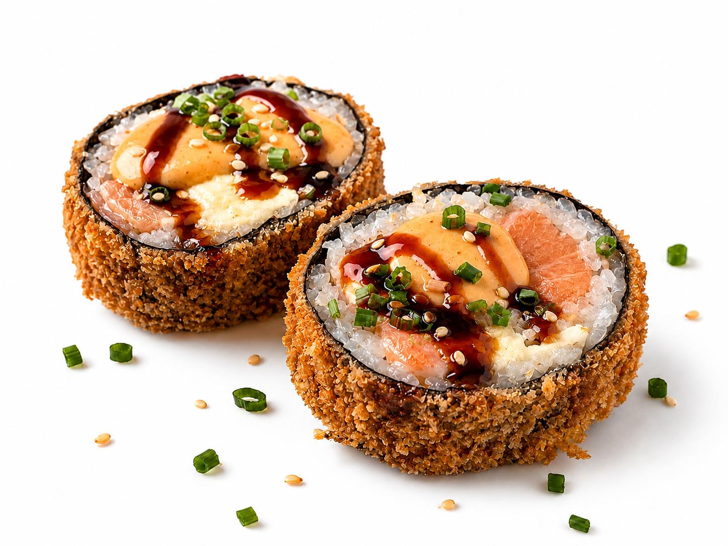 Deep-Fried Salmon Roll