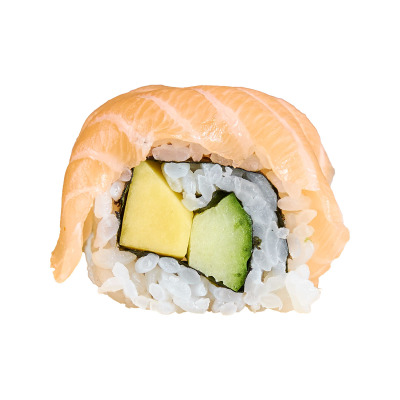 Salmon mango roll